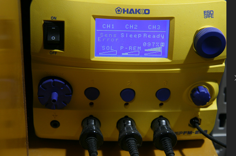白光(HAKKO) ハッコーFM-206 100V 2極接地型プラグ FM20601(中古品) - 4