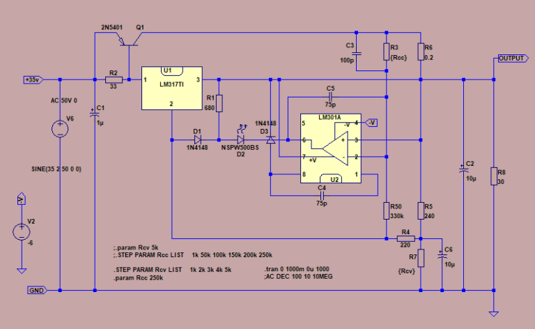 【ワレコの電子工作】LM317可変三端子レギュレータとオペアンプを使ってCV/CC直流安定化電源を自作する【ALLPCBへ基板発注】